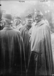 Kaiser Wilhelm with His Troops